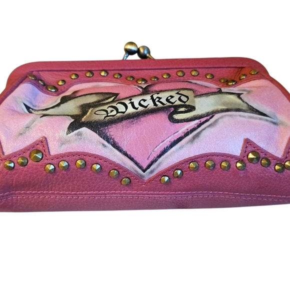 😈WICKED NWT Y2K VINTAGE Isabella Fiore Mini Purse Bag - NWT😈 - Picture 4 of 17